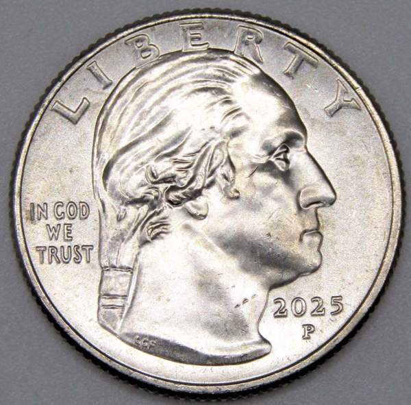 Монета 25 центов США Вера Рубин из серии «Американские женщины» (2025) P