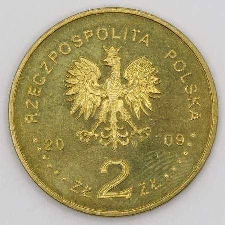 Монета 2 злотых Польша 2009 - Жегота: поляки, спасавшие евреев