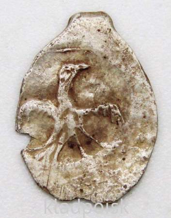 Полушка (1/4 копейки) серебро Иван IV Васильевич Грозный 1533-1584 гг. арт. 2