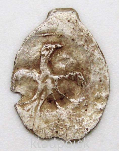 Полушка (1/4 копейки) серебро Иван IV Васильевич Грозный 1533-1584 гг. арт. 2