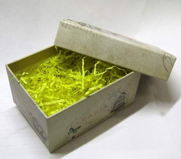 Коробка подарочная прямоугольная 11х7,5х5,5 см, с наполнителем, ретро-3 Коробка подарочная прямоугольная 11х7,5х5,5 см, с наполнителем, ретро-3