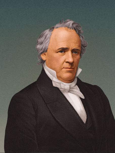 Монета 1 доллар США (2010) 15-ый Президент Джеймс Бьюкенен