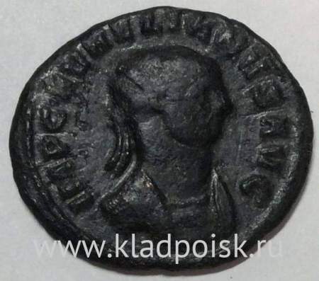 Монета Рим Антониниан Император Аврелиан, 270-275 гг.