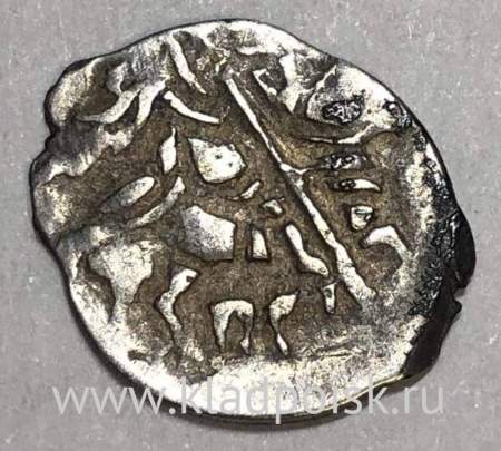Копейка серебро Михаил Фёдорович (чешуя), 1613-1645 гг. Псковский денежный двор, арт 7