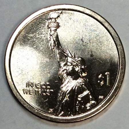 Монета 1 доллар США Первый патент серии Американские инновации и новаторы (2018) D