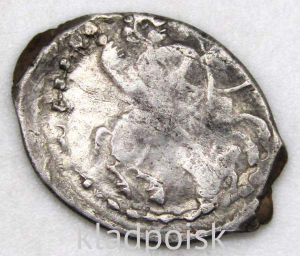 Денга Василий II Васильевич «Тёмный», серебро, Москва, 1427-1434 гг.