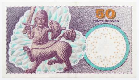 Банкнота 50 крон 1997-2007 гг. Дания