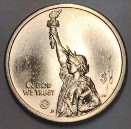 Монета 1 доллар США, Флорида, Мыс Канаверал, Шаттл, 2025 P