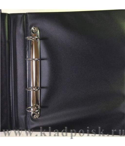 Папка кожзаменитель для листов под монеты
