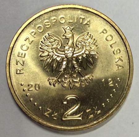 Монета 2 злотых Польша, Чемпионат Европы по футболу UEFA 2012