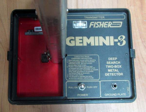 Металлоискатель Fisher GEMINI 3 (глубинный) б/у Металлоискатель Fisher GEMINI 3 (глубинный) б/у