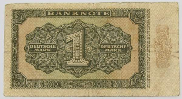 Банкнота 1 марка 1948 года, Германия
