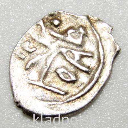 Полушка (1/4 копейки) серебро Иван IV Васильевич Грозный 1533-1584 гг. Москва, арт 10