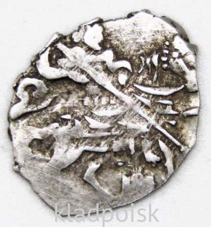 Копейка серебро Фёдор Алексеевич (чешуя), 1676-1682 гг. Москва, арт 8