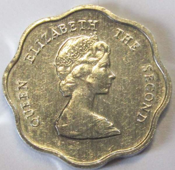 Монета 1 цент 1999 года Восточные Карибы