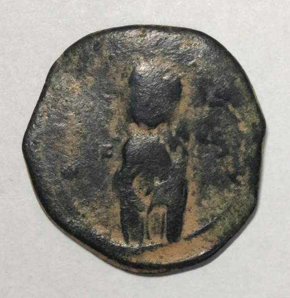 Анонимный фоллис - византийская монета (арт 2) Анонимный фоллис - византийская монета (арт 2)