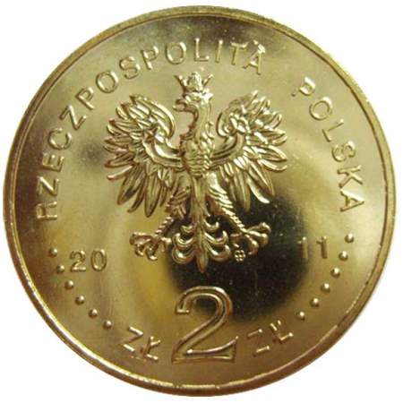 Монета 2 злотых Польша «Улан II Польской республики», 2011