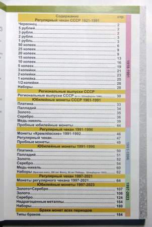Каталог монет СССР и России 1918-2023