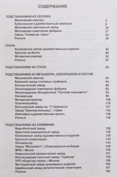 Подстаканники СССР Каталог-ценник Подстаканники СССР Каталог-ценник