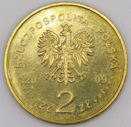 Монета 2 злотых Польша 2009 - Оборона Вестерплатте в сентябре 1939