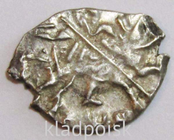 Копейка серебро Петр I Алексеевич (чешуя), 1704 год Копейка серебро Петр I Алексеевич (чешуя), 1704 год