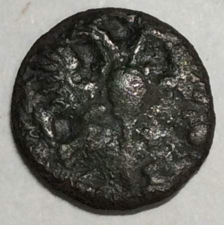 Монета 1 полушка Российской Империи (Петр I) 1700 (арт 2)-1722гг.