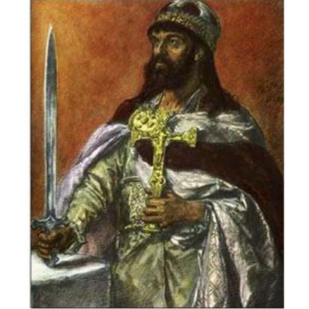 Монета 50 злотых Польша, серии «Короли Польши» Мешко I, 1979