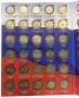 Набор биметаллических монет РФ 2001-2015 гг. (все, кроме редких)
