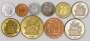 Набор монет Исландия 1958-1980, 10 монет