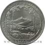 Монета 25 центов Национальный лес Белые горы, монетный двор P