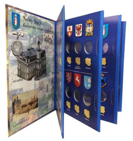 Альбом для монет 2 злотых Польши серии «Исторические места Польши»