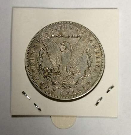 Монета 1 доллар Моргана США, Серебро 900 пр., 1899 год