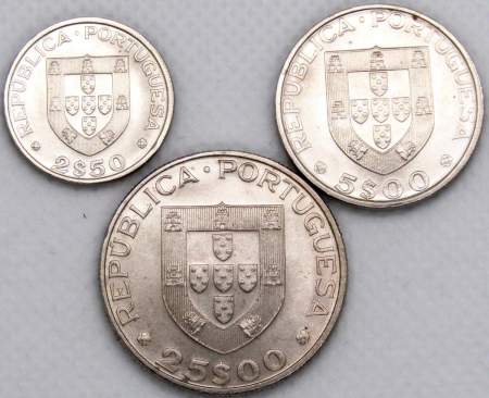 Набор памятных монет Португалии 1983 года Продовольственная программа - ФАО