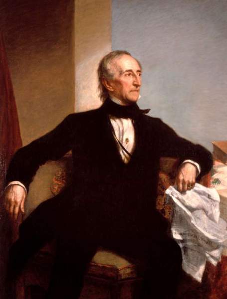 Монета 1 доллар США (2009) 10-ый Президент Джон Тайлер Монета 1 доллар США (2009) 10-ый Президент Джон Тайлер