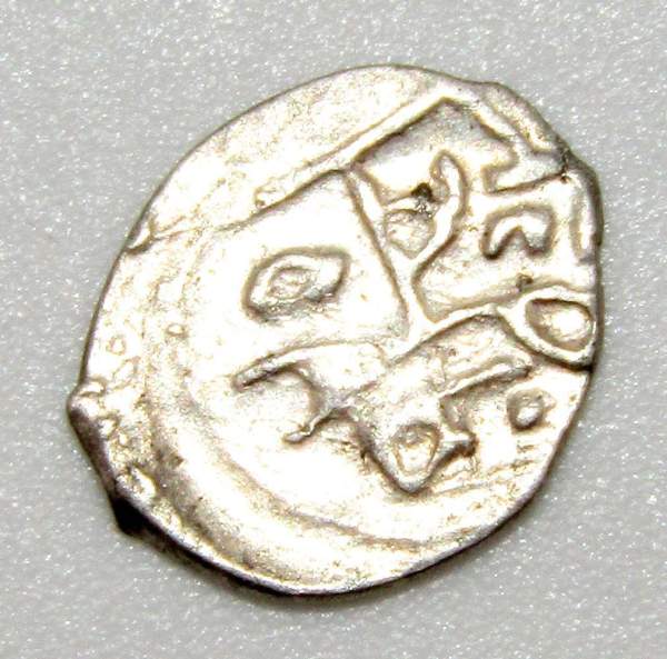 Полушка (1/4 копейки) серебро Иван IV Васильевич Грозный 1533-1584 гг. Москва, арт 5 Полушка (1/4 копейки) серебро Иван IV Васильевич Грозный 1533-1584 гг. Москва, арт 5