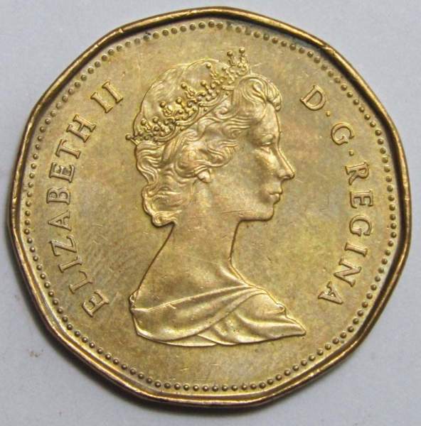 Монета 1 Доллар Канада 1988 года Монета 1 Доллар Канада 1988 года