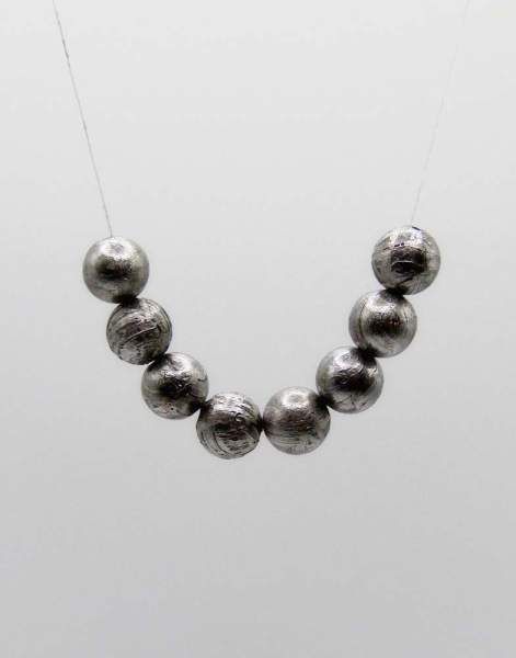 Шар 8 мм с отверстием из метеорита Aletai