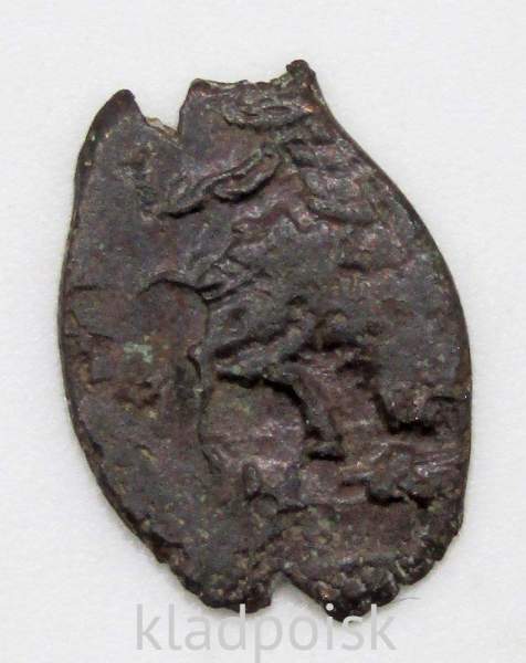 Копейка медь Алексей Михайлович (чешуя), Медный бунт, Москва, Новый монетный двор, арт 5