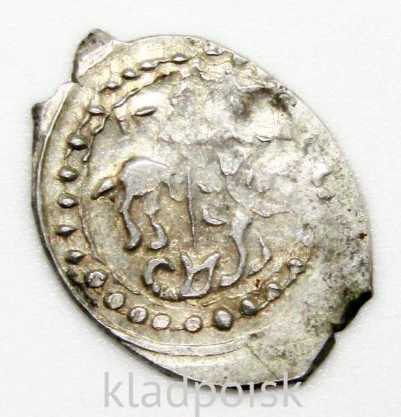 Денга Василий II Васильевич «Тёмный», серебро, Москва, арт 4