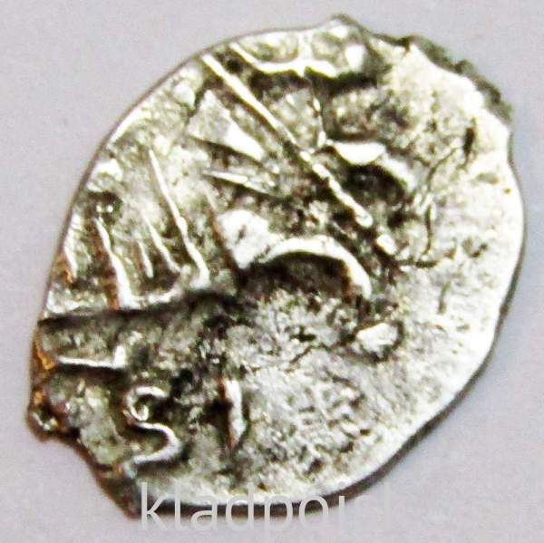 Копейка серебро Петр I Алексеевич (чешуя), 1716 год, Старый денежный двор Копейка серебро Петр I Алексеевич (чешуя), 1716 год, Старый денежный двор