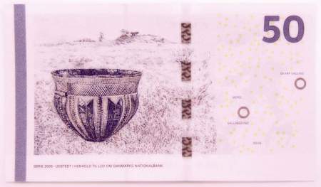 Банкнота 50 крон 2009 Дания