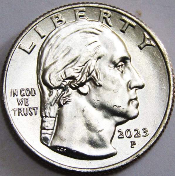 Монета 25 центов США Эдит Канакаоле из серии «Американские женщины» (2023) P Монета 25 центов США Эдит Канакаоле из серии «Американские женщины» (2023) P