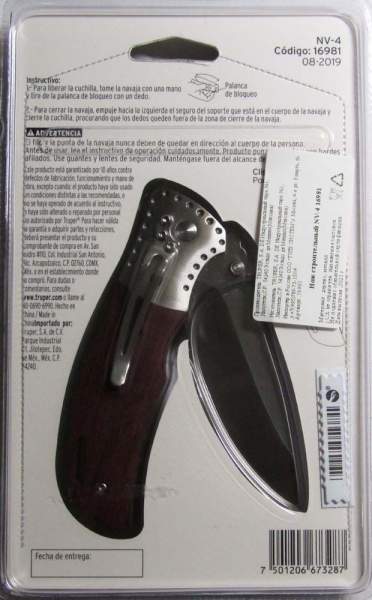 Складной нож Truper NV-4 Складной нож Truper NV-4