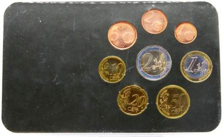 Набор монет Евро Финляндия 2007 года