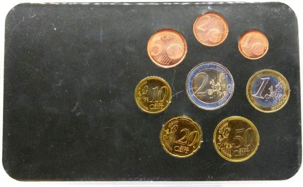 Набор монет Евро Финляндия 2007 года