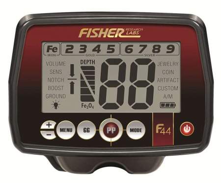 Металлоискатель Fisher F44-11DD + пинпойнтер F-Pulse Металлоискатель Fisher F44-11DD + пинпойнтер F-Pulse