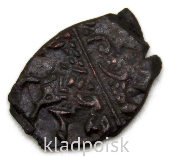 Копейка медь Алексей Михайлович (чешуя), Медный бунт, Москва, Новый монетный двор, арт 22