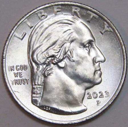 Монета 25 центов США Балерина Мария Толчиф из серии «Американские женщины» (2023) P