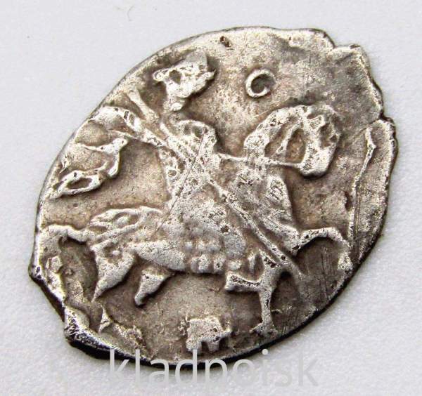 Копейка серебро Борис Федорович Годунов (чешуя), 1598-1605 гг. Московский денежный двор (арт 3)