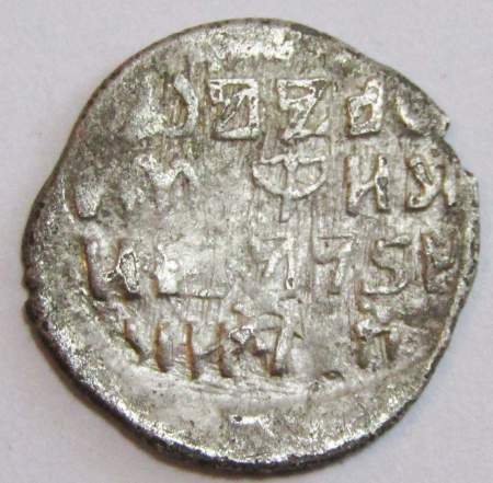Копейка серебро Фёдор Иванович (чешуя), 1584-1598 гг. Псковский денежный двор, арт 3